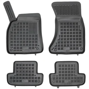 Dywaniki gumowe czarne CITROEN C-Crosser od 2007 | MITSUBISHI OUTLANDER II 2006-2013 | PEUGEOT 4007 2007-2012