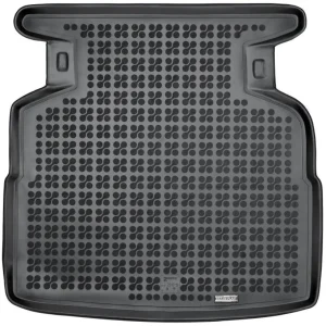 Dywaniki gumowe czarne FIAT Doblo I wersja 5-osobowa 2001-2008