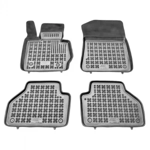 VW GOLF VI KOMBI 2009-2012 Nakładki progowe - stal + folia karbonowa [ 8szt ]